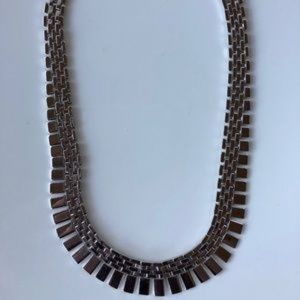 Costume jewelry lot; 9 necklaces/earrings